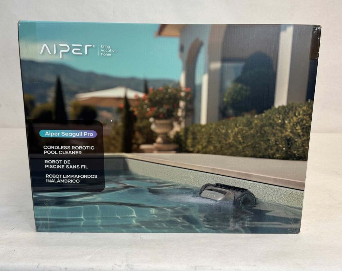 Aiper Seagull Pro Cordless Robotic Pool Cleaner W/ Charger -NIB- FREE SHIPPING