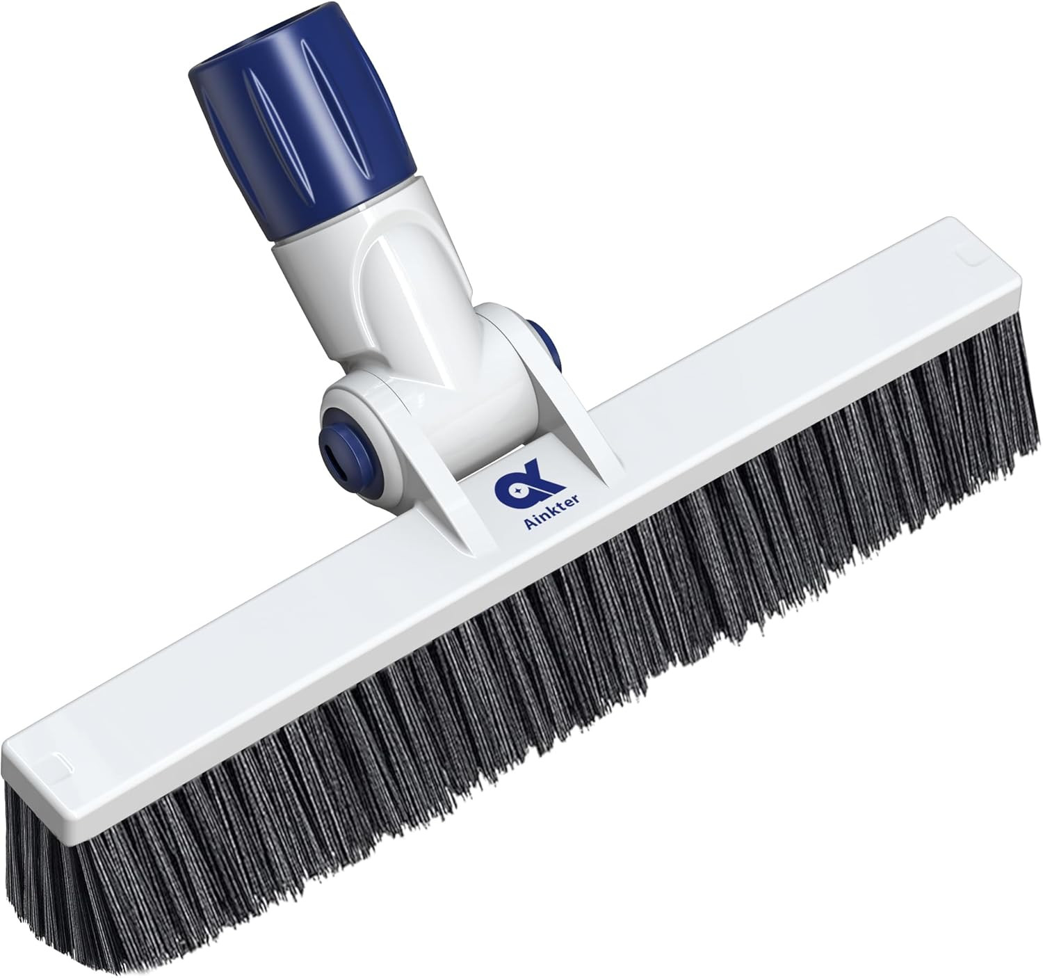 12&Prime; Pool Brush Head for Cleaning Walls Tiles Steps PP Bristles Fits Standard …