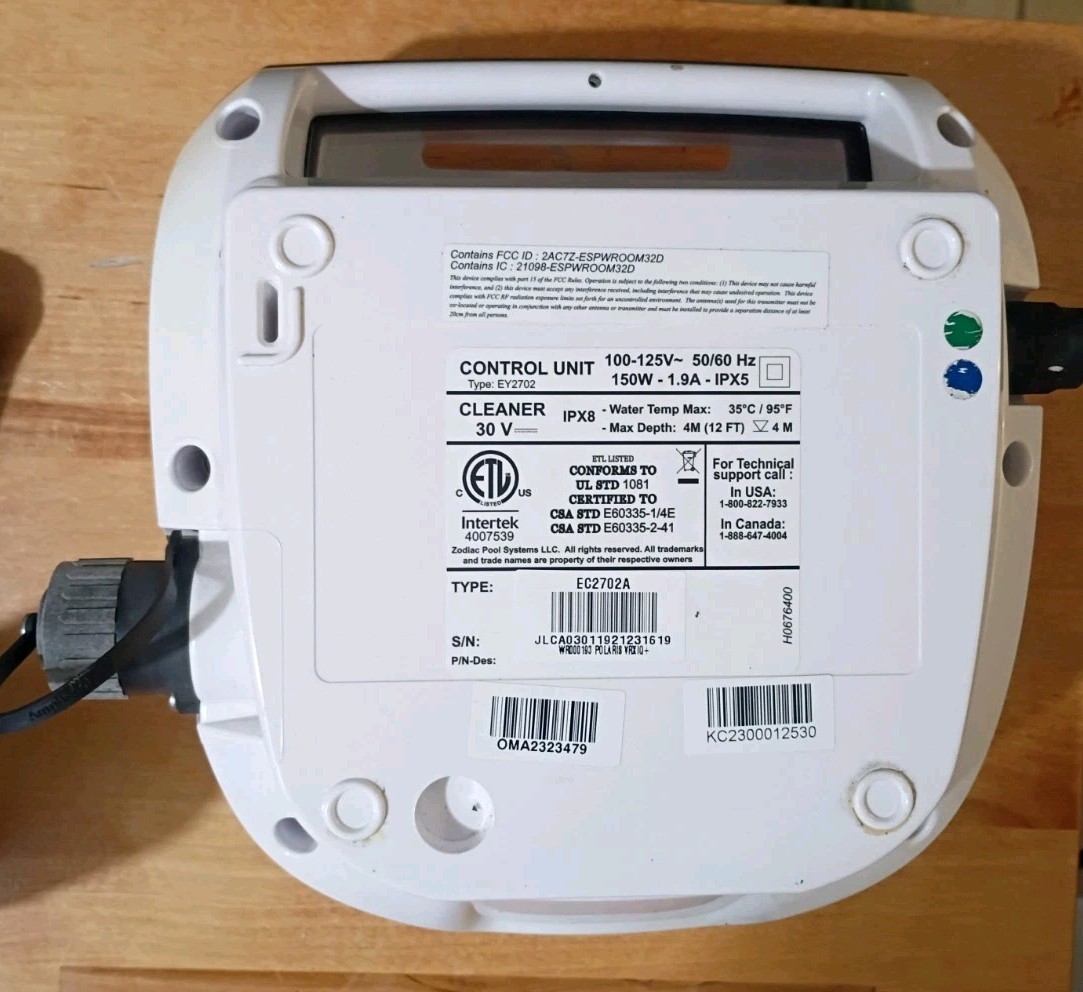Polaris EC2702A IAquaLink control box, 120V POWER SUPPLY ALPHA CLEANER