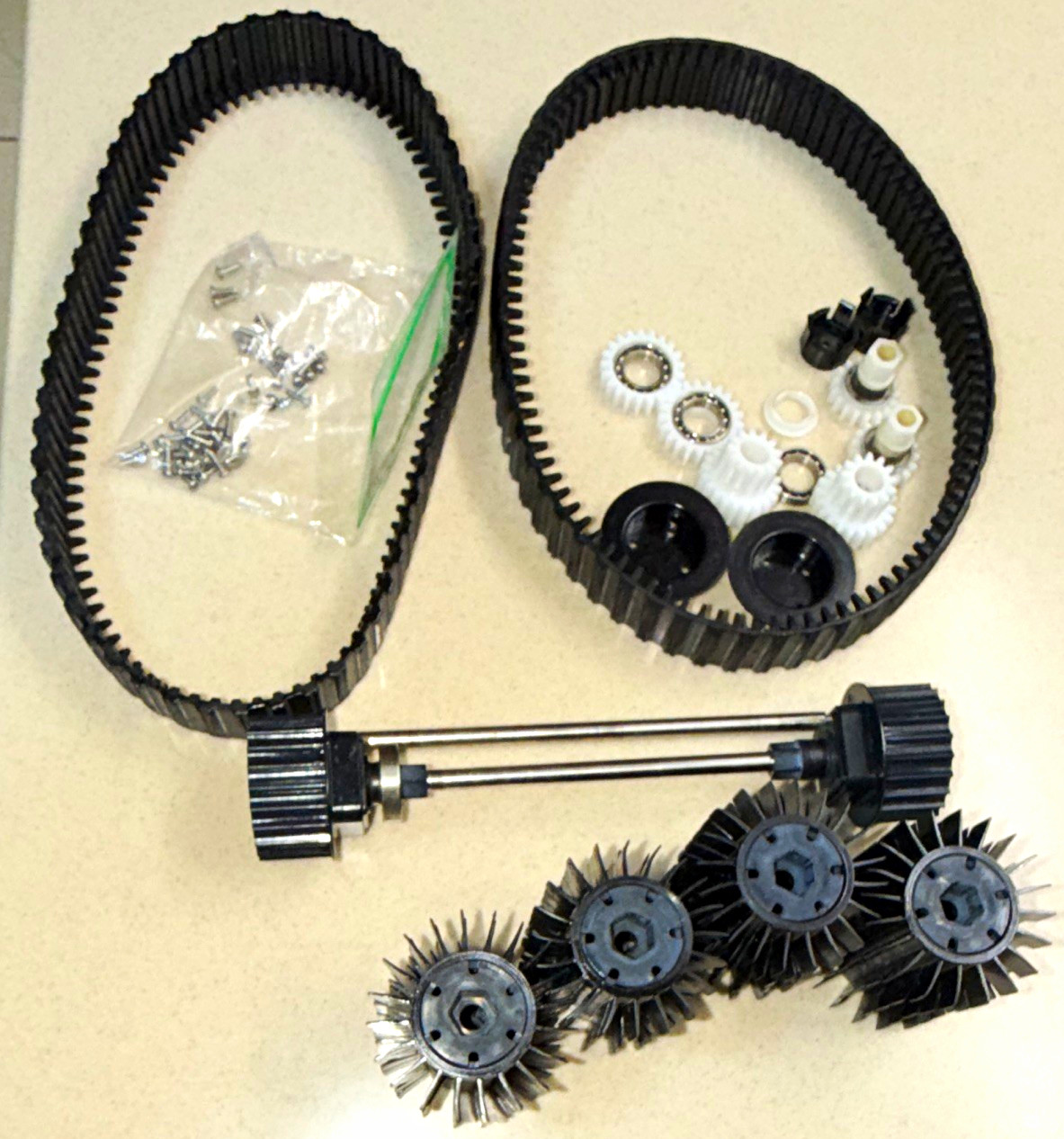 Seauto Seal SE Pool Cleaner Belts, Gears, Bearings, Screws, Drive Shafts