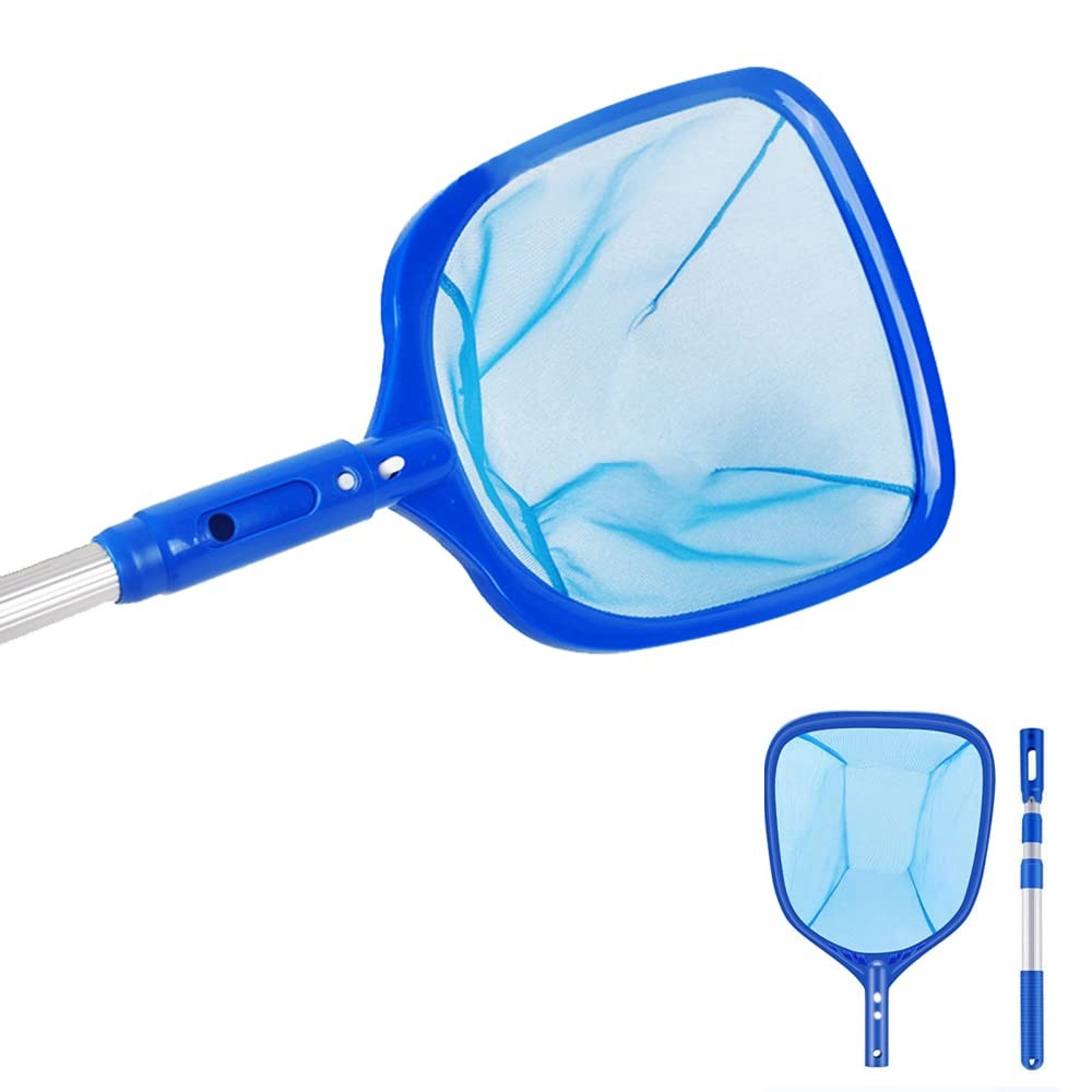 Pool Nets for Cleaning with 3 Section Pole – Swimming Pools & Outdoor Ponds S…