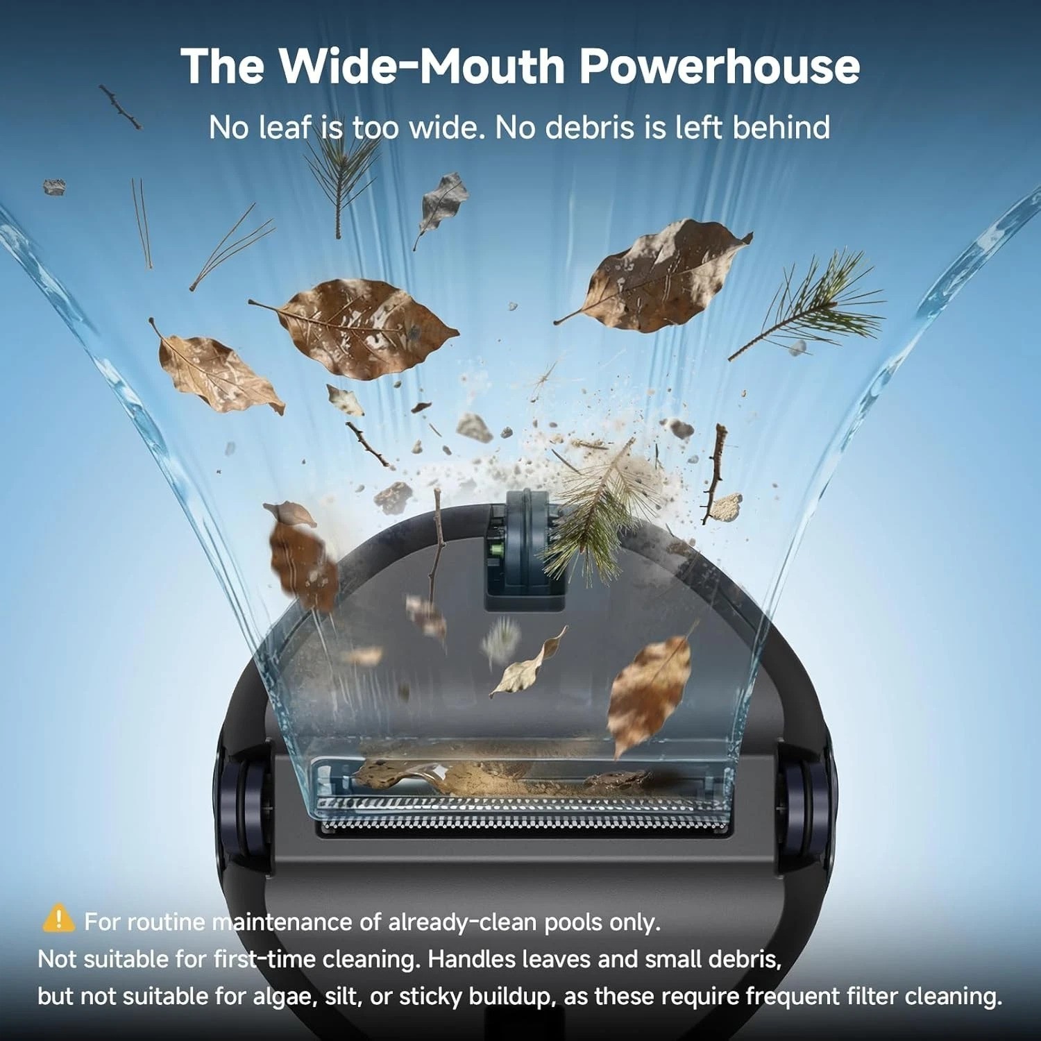 PF1 Cordless Pool Vacuum Cleaner Robot for Above & In-Ground Pools