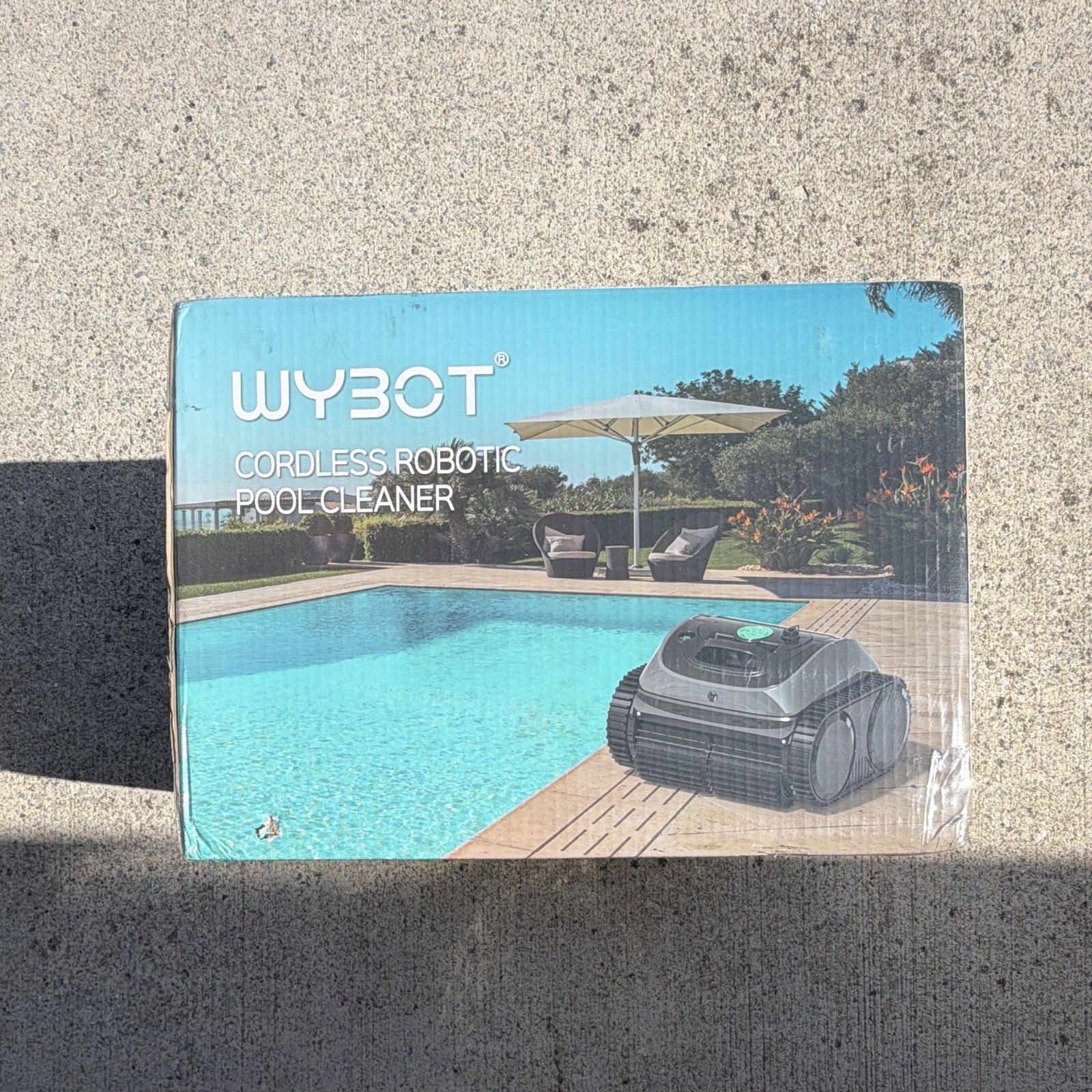 WYBOT OS7010C Cordless Robotic Pool Cleaner Smart Navigation App Wall/Floor