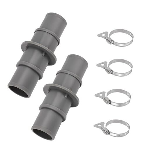 Pool Hose Adapter Connector 1-1/4&Prime; or 1-1/2&Prime;, Pool Hose Connector for Vacuum