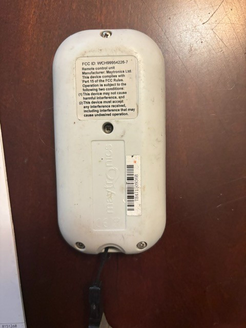 Maytronics Cycle Selector Remote Control