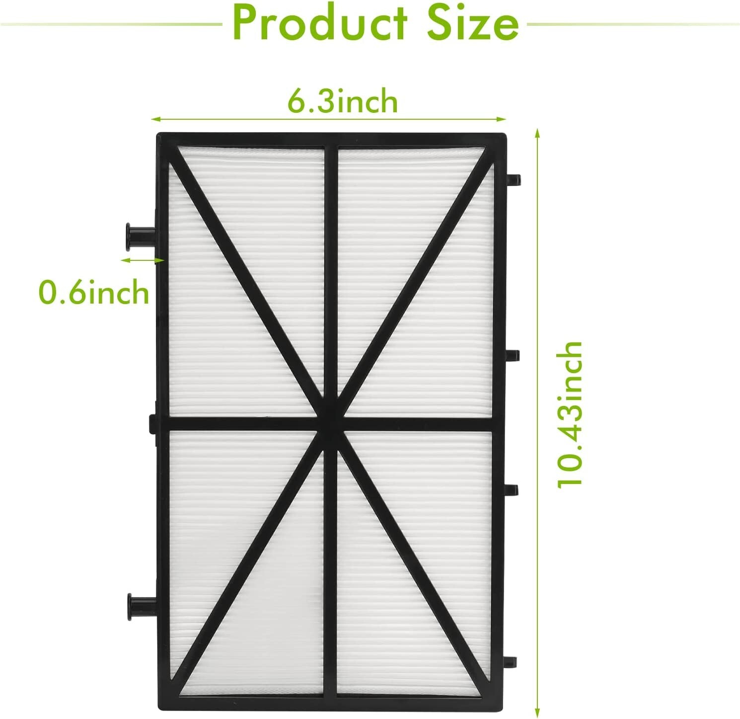 M400 Ultra Fine Cartridge Filter Panel 4 Pack Fits M200 M500 Wave 65 90