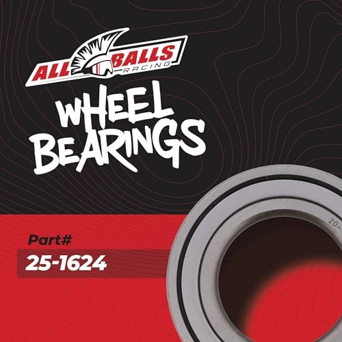 Racing 25-1624 Wheel Bearing Kit Rear Compatible with/Replacement For Honda