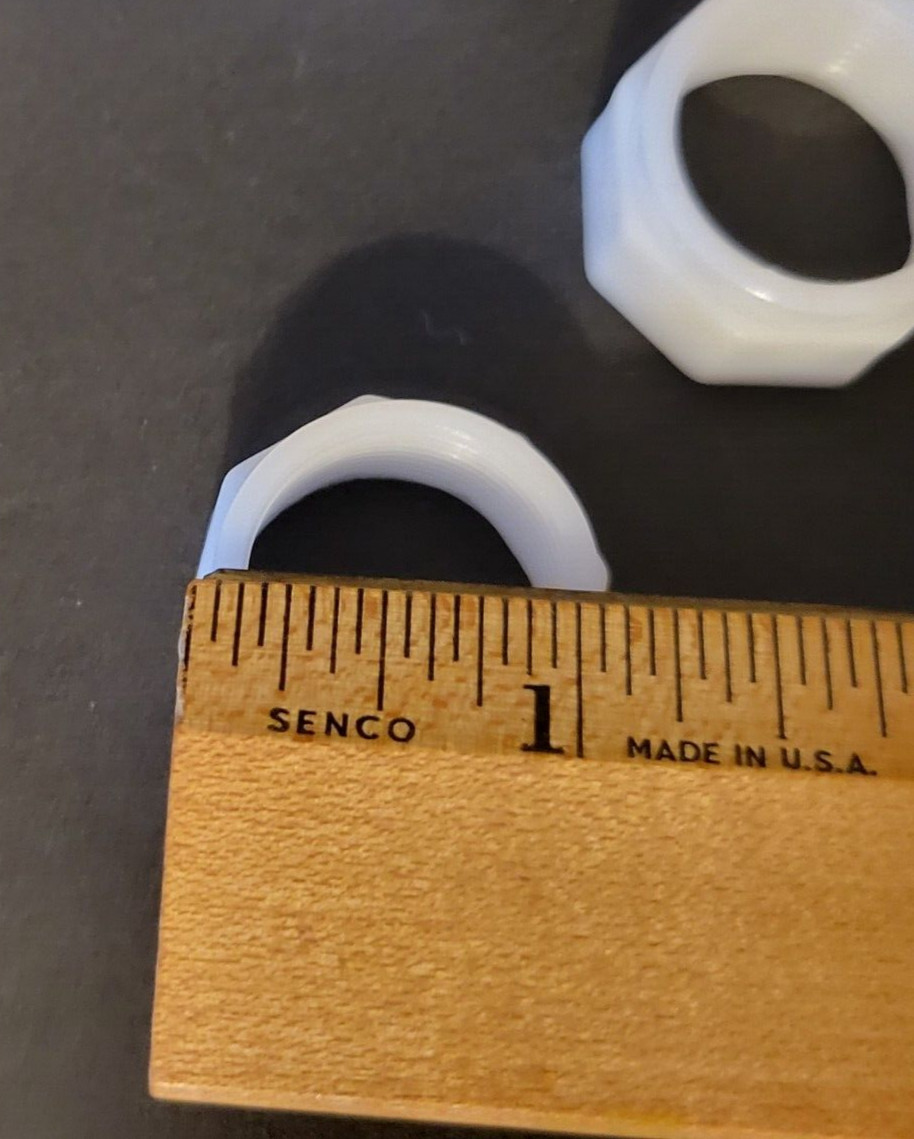 8-Pack Feed Hose Nut D15 D-15 Replacement for Polaris 280 380 180 Pool Cleaner