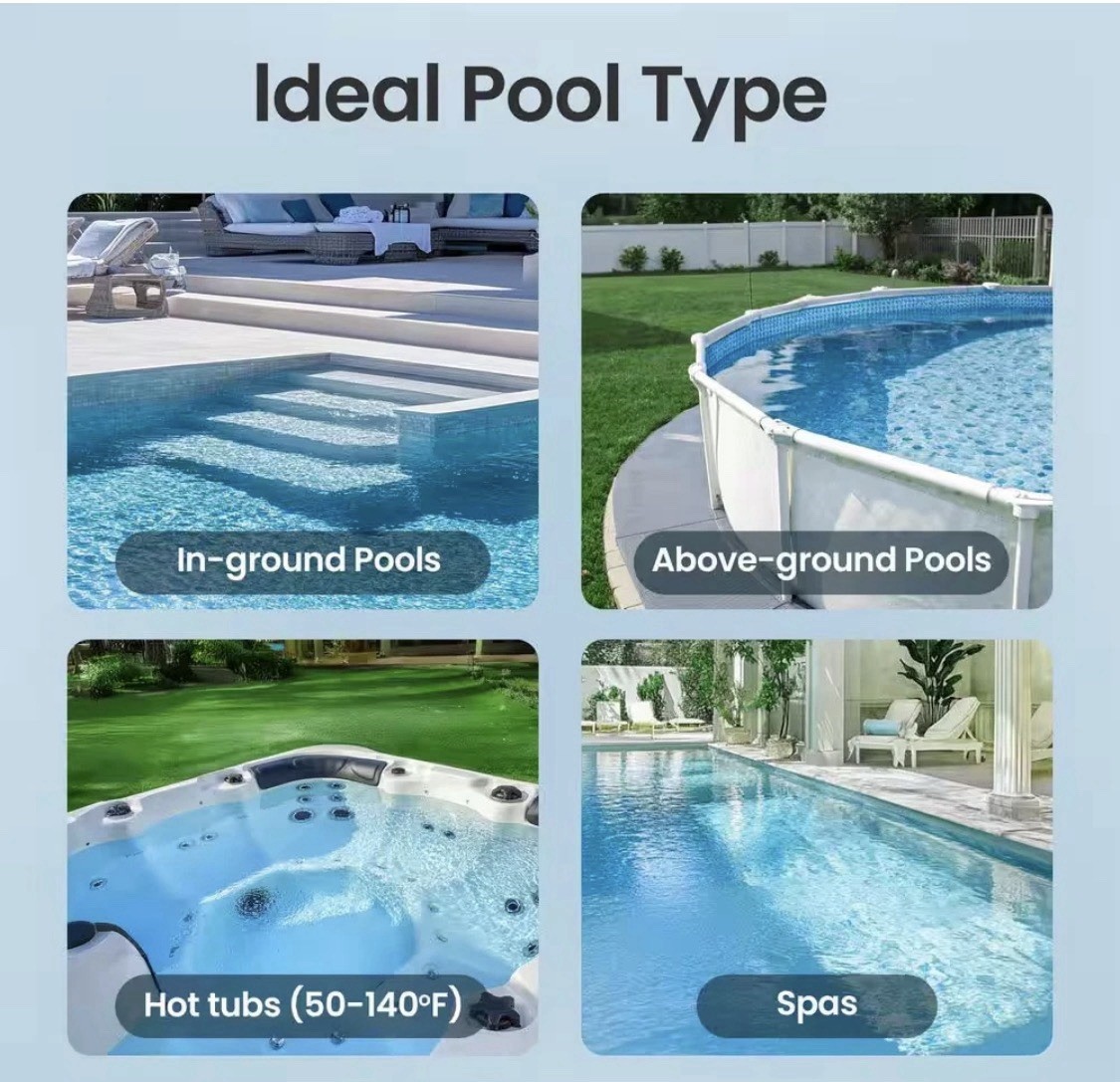 Pilot X1 Handheld Pool Vacuum for In/Above-Ground Pool Surface-Gray