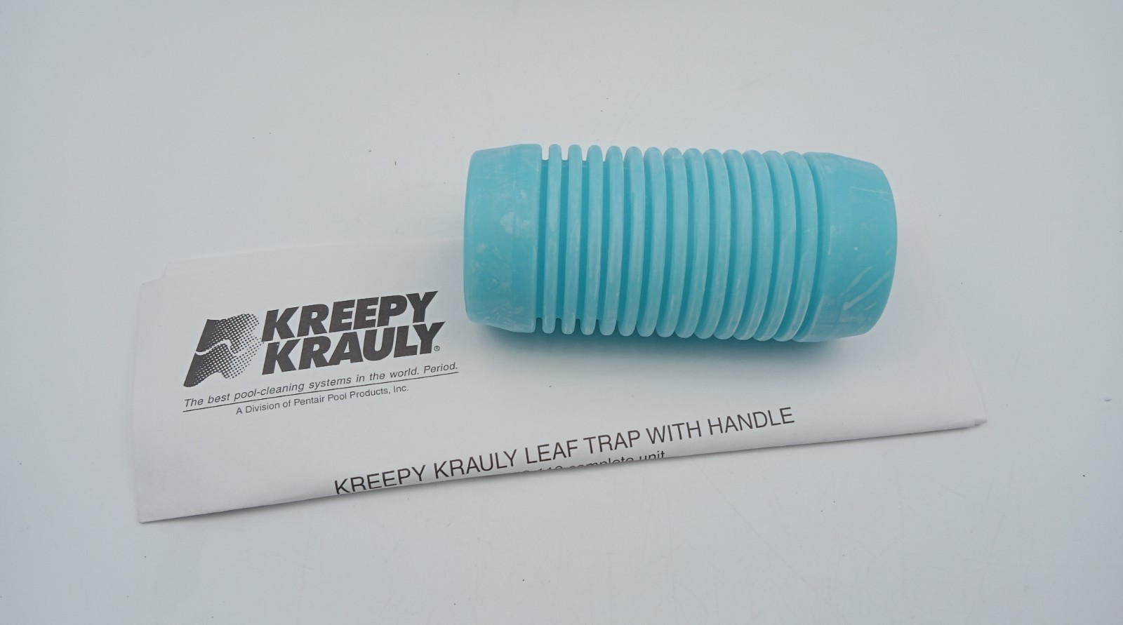 Pentair Kreepy Krauly 186 Inline Pool Cleaner Clear Leaf Trap Canister