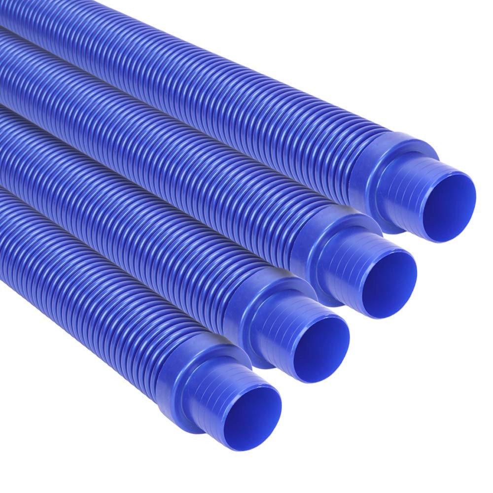 Pool Vacuum Hose Extension/Replacement 4 Section Hoses for Pool/Spa Cleaners