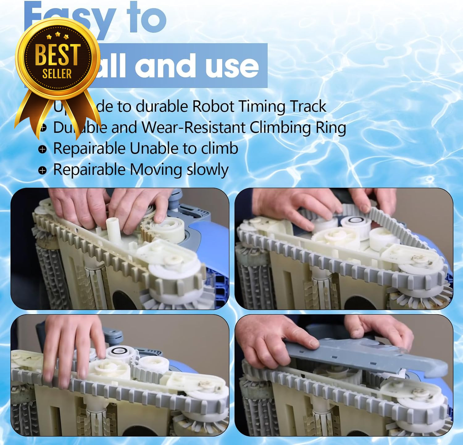 Pool Cleaner Replacement Parts Kit for Maytronics Dolphin Nautilus CC Plus Climb