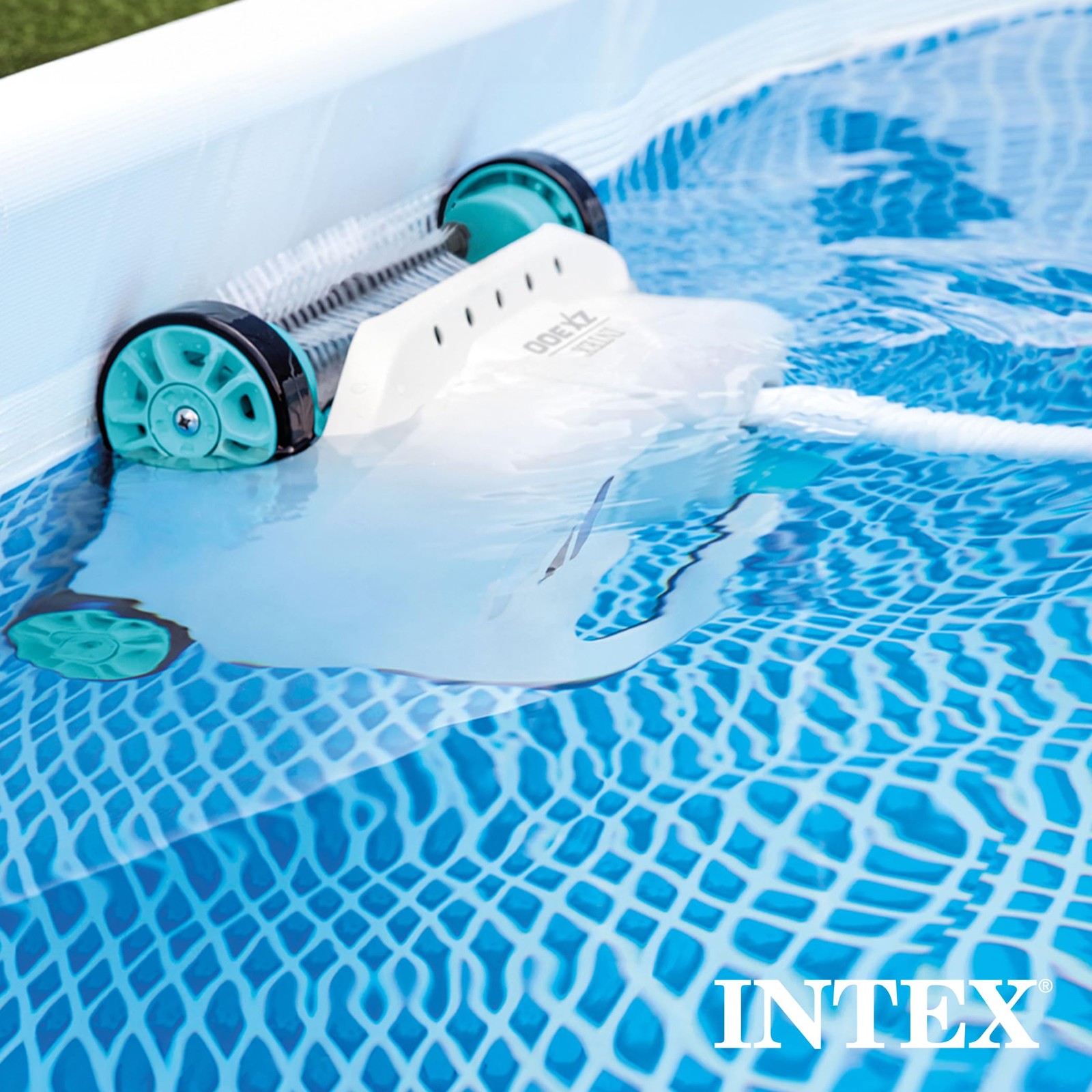 Intex ZX300 Automatic Pool Vacuum Cleaner for Above Ground Pools 700 GPH