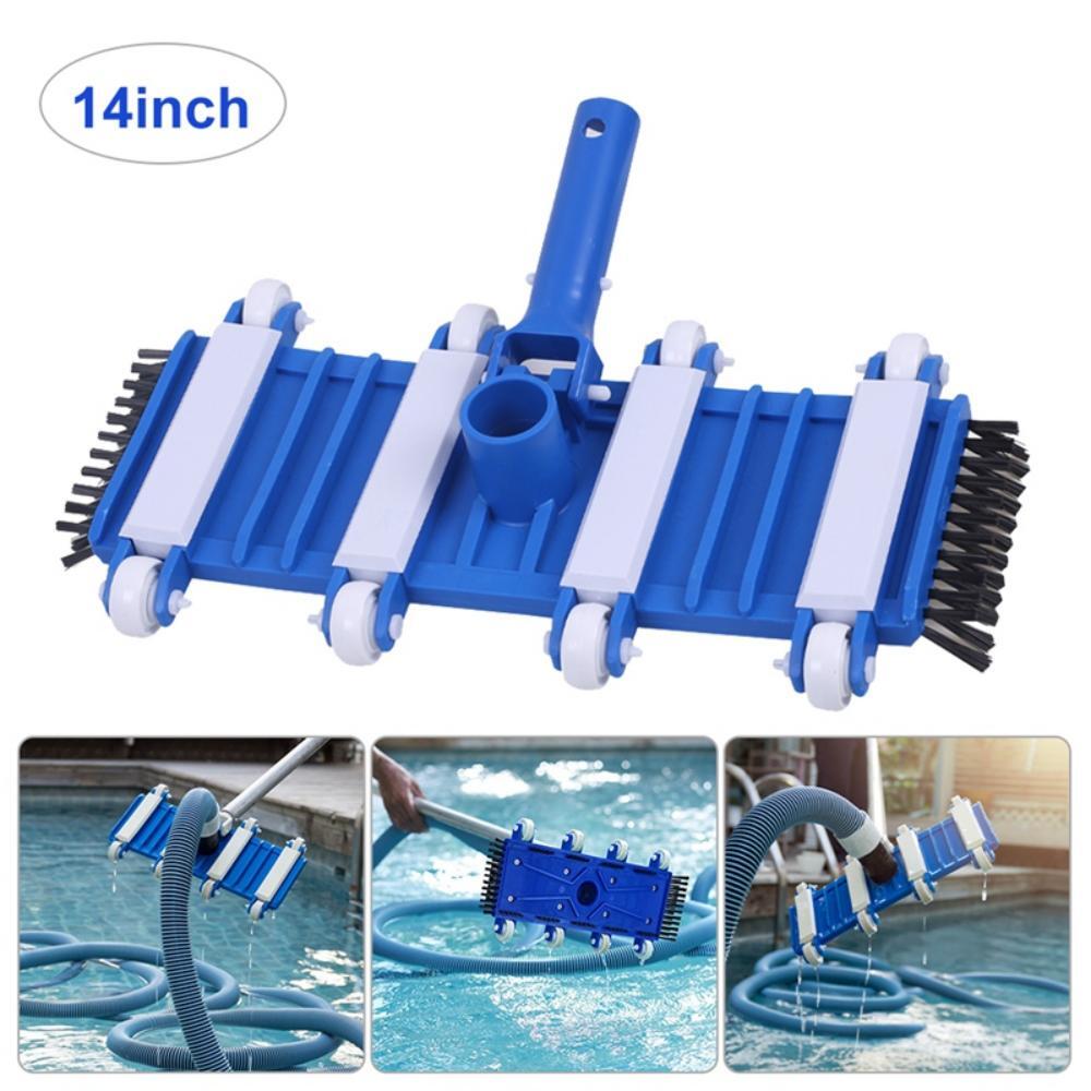 14&Prime; Flexible Swimming In-Ground Pool Vacuum Head with Swivel Hose Connection US