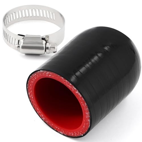 1 1/4&Prime;(32mm) Silicone Coolant Cap Vacuum Hose Plug with Clamp,High 1-1/4&Prime;(32mm)