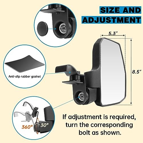Ranger Side Mirrors – No Longer Need to Adjust by Hand – Innovative Automatic