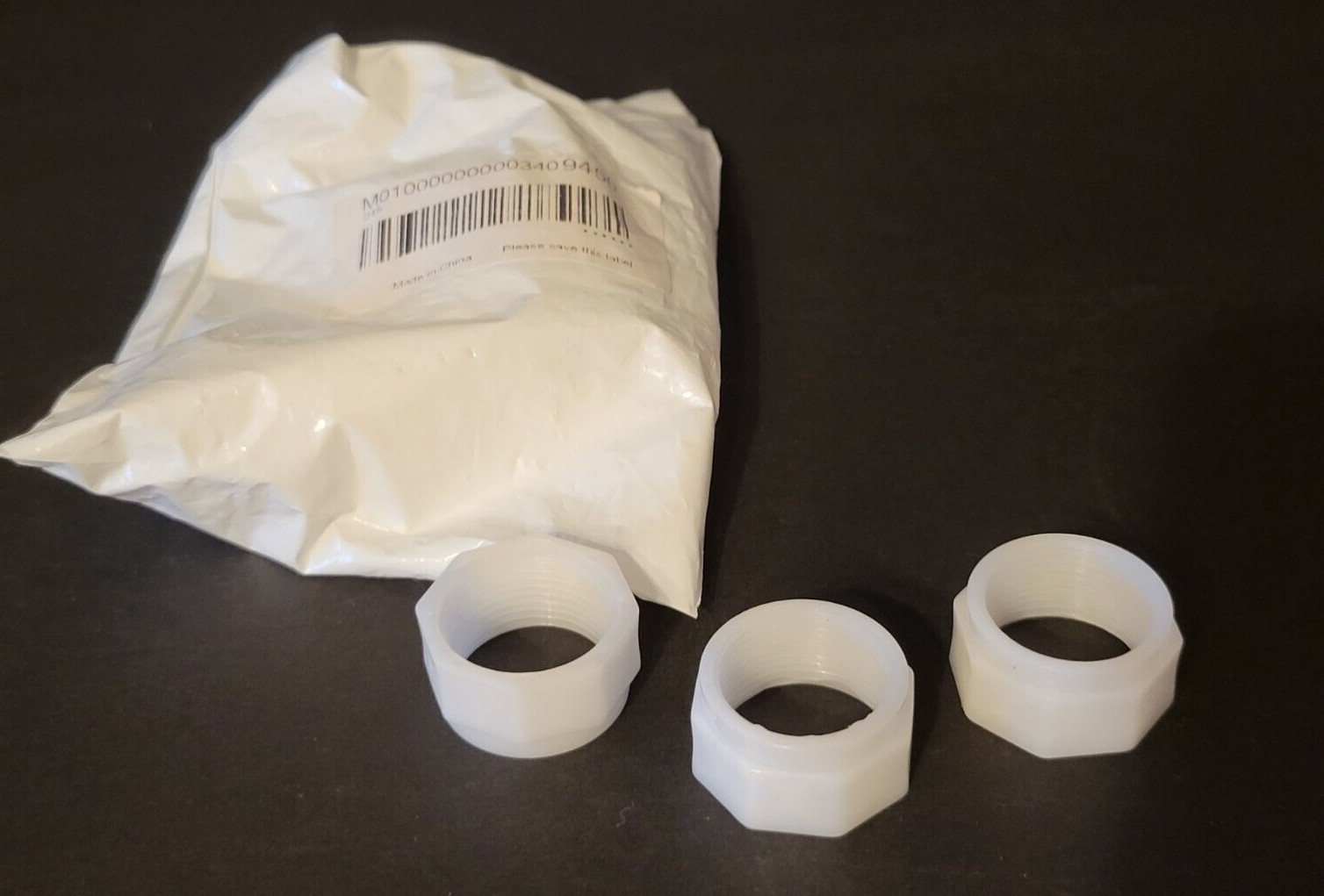 8-Pack Feed Hose Nut D15 D-15 Replacement for Polaris 280 380 180 Pool Cleaner