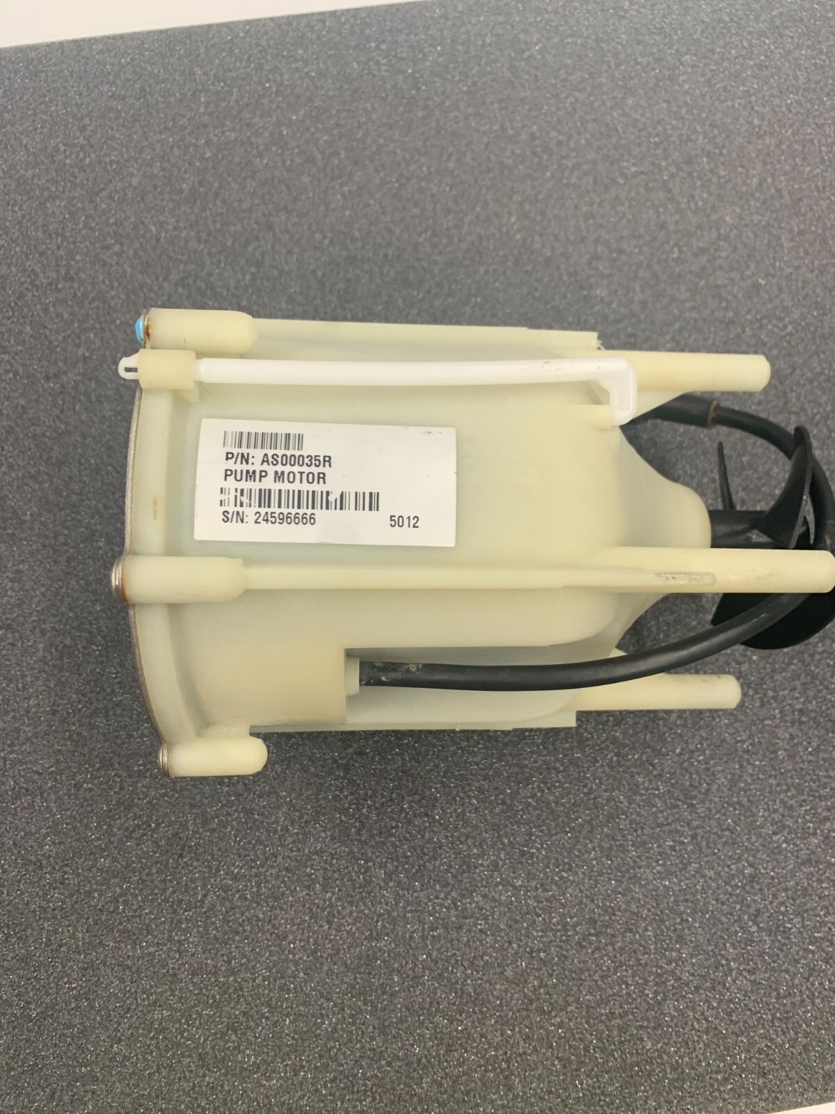 AQUA PARTS: AS00035R PUMP MOTOR AQUABOT BLUE DIAMOND ( USED
