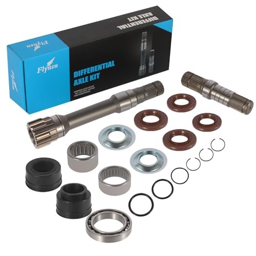 Front Differential Axle Intermediate Shaft Inner Shaft Kit Replacement for