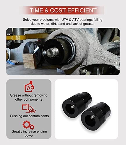 40mm & 44mm Front Rear Wheel Bearing Greaser Tool – Greasing Kit Replaces for