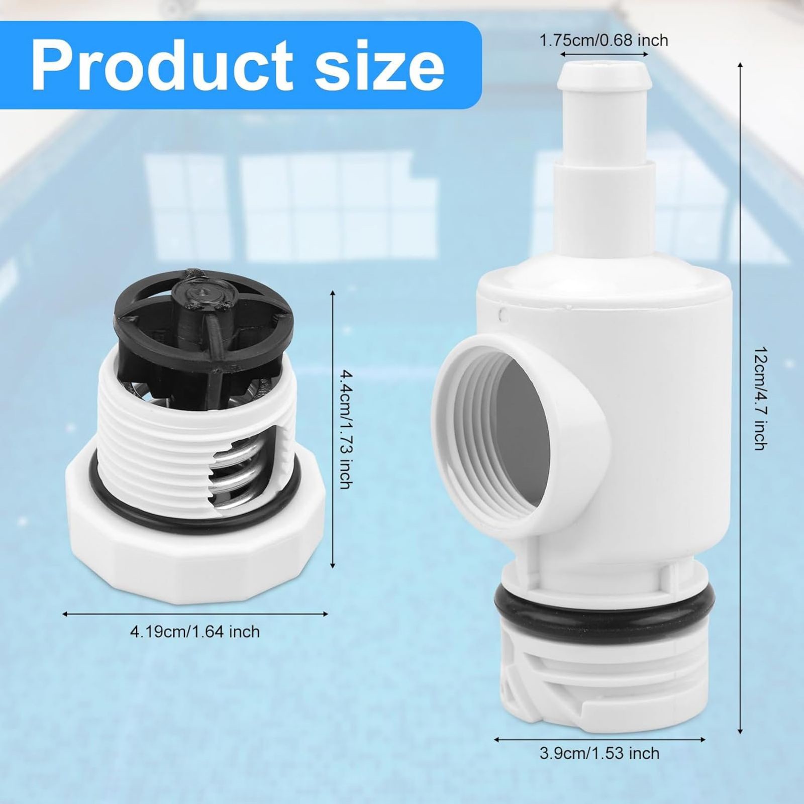 UWF Quick Disconnect Relief Valve D29 9-100-9002 For Polaris Zodiac 180 280 380
