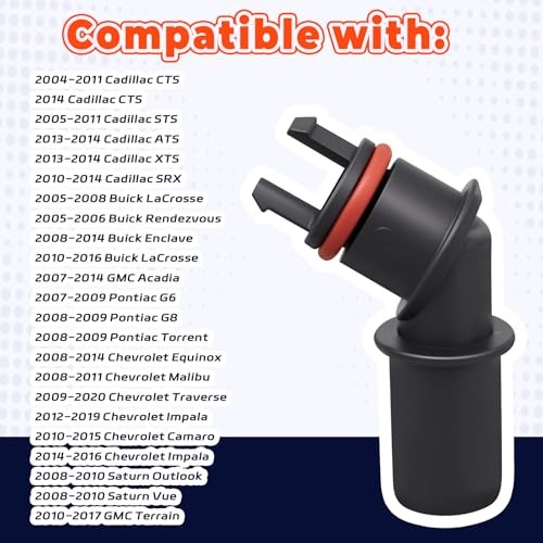 12681693 PCV Valve Fit For Cadillac 2004-2014 CTS | 2005-2011 STS | 2013-2014
