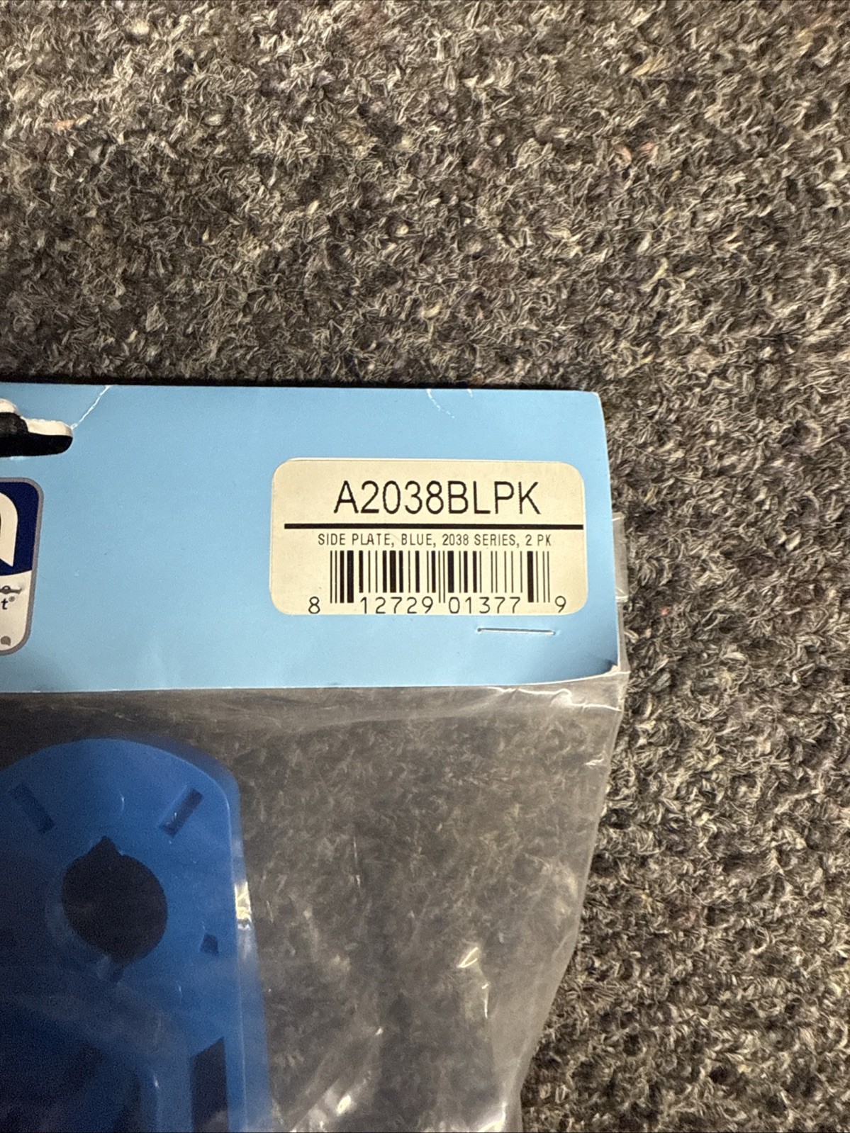 Aqua Products Aquabot Pair Side Plate 2038BL 2038 SERIES, BLUE Authentic NEW