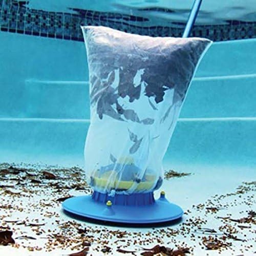2 Pack Big Sucker Leaf Catcher Mesh Bag Swimming Pool Vacuum Sweeper Eater 24×16