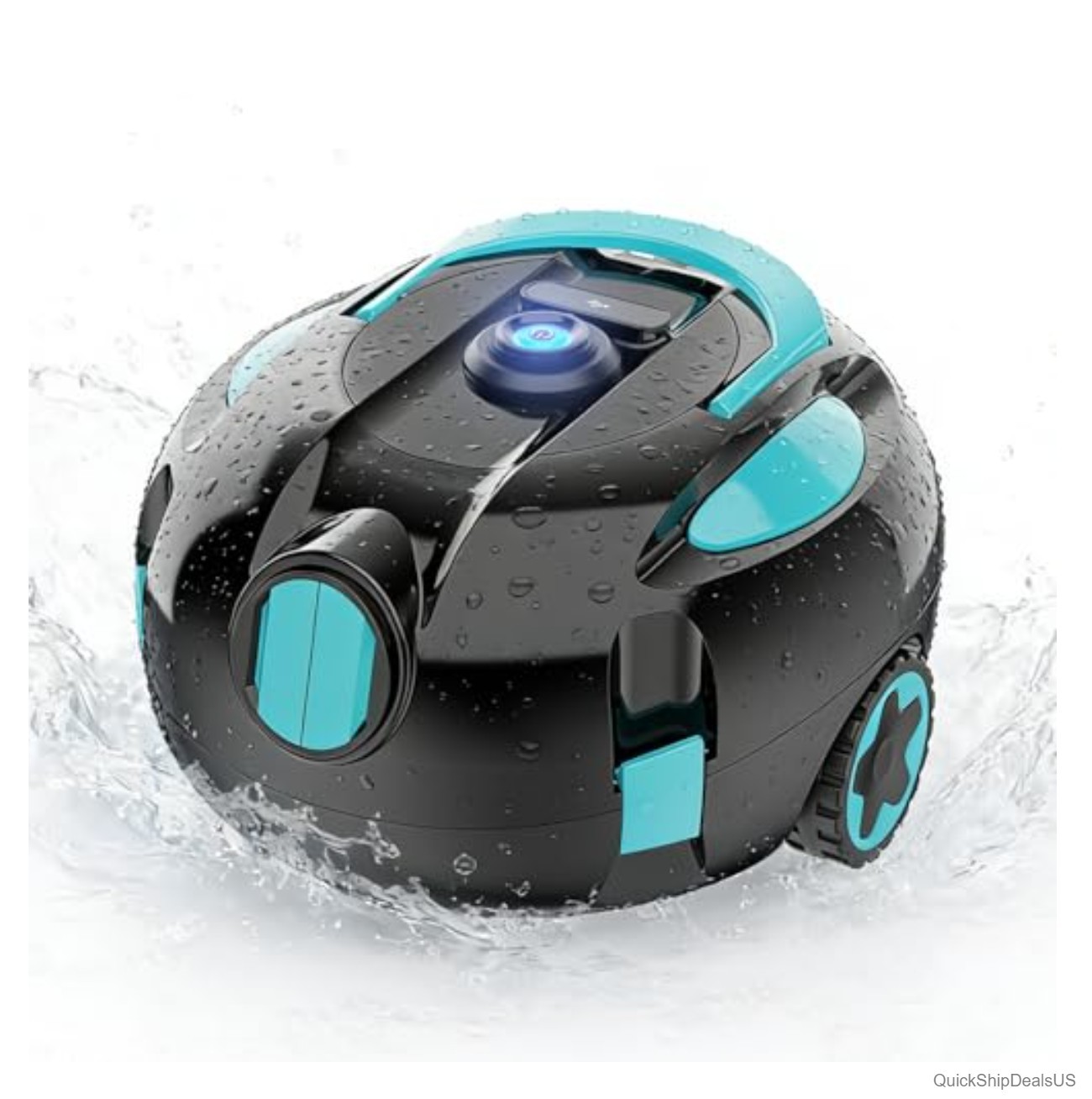 Robotic Pool Cleaner Cordless 5200mAh Battery 130 Min Runtime Dual Suction Auto