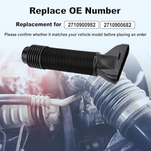 Air Intake Hose Tube Compatible with Mercedes-Benz C250 1.8L 2012 2013 2014