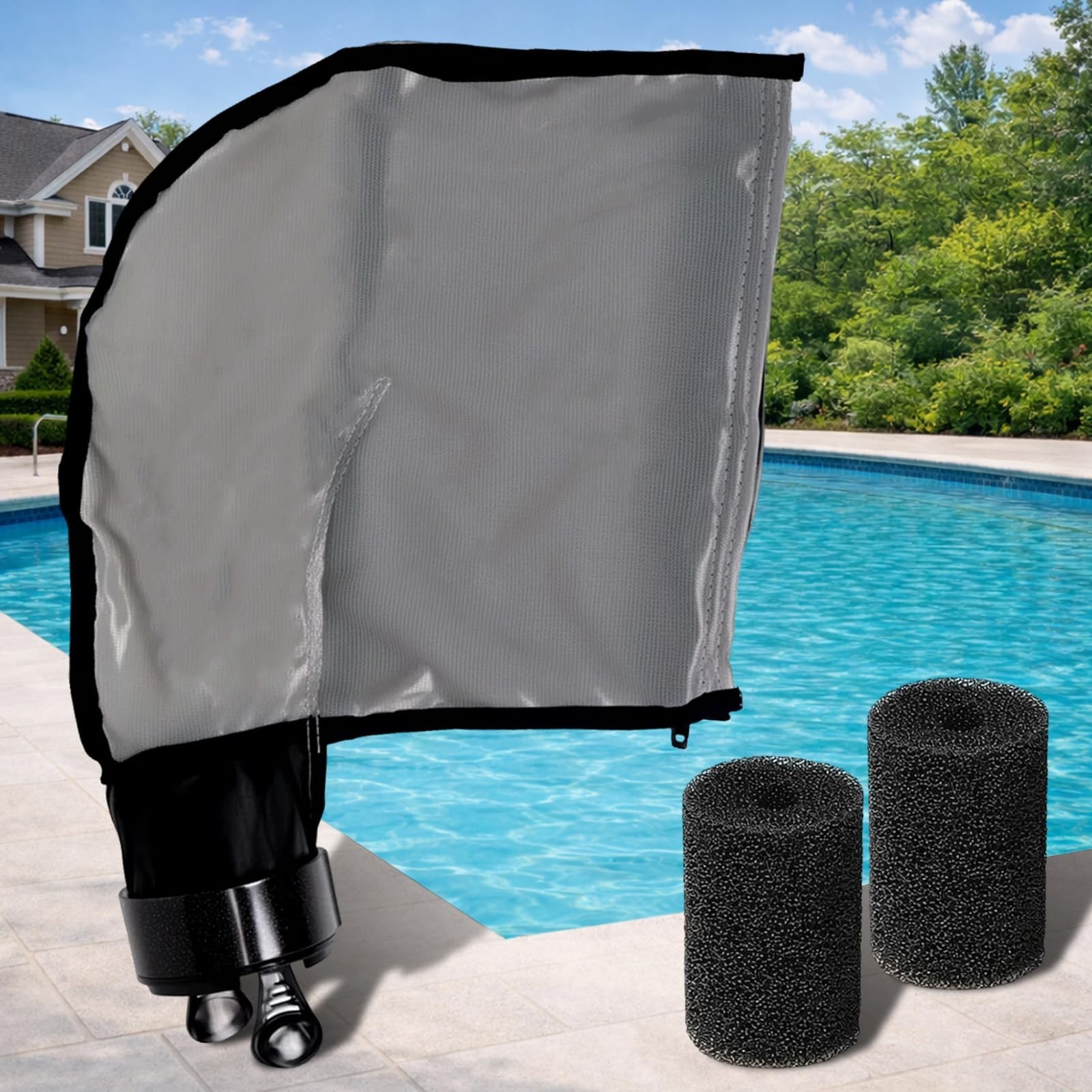 3900 Sport Pool Cleaner Bag Compatible with Polaris 3900, 5L Zipper Bag & Sweep