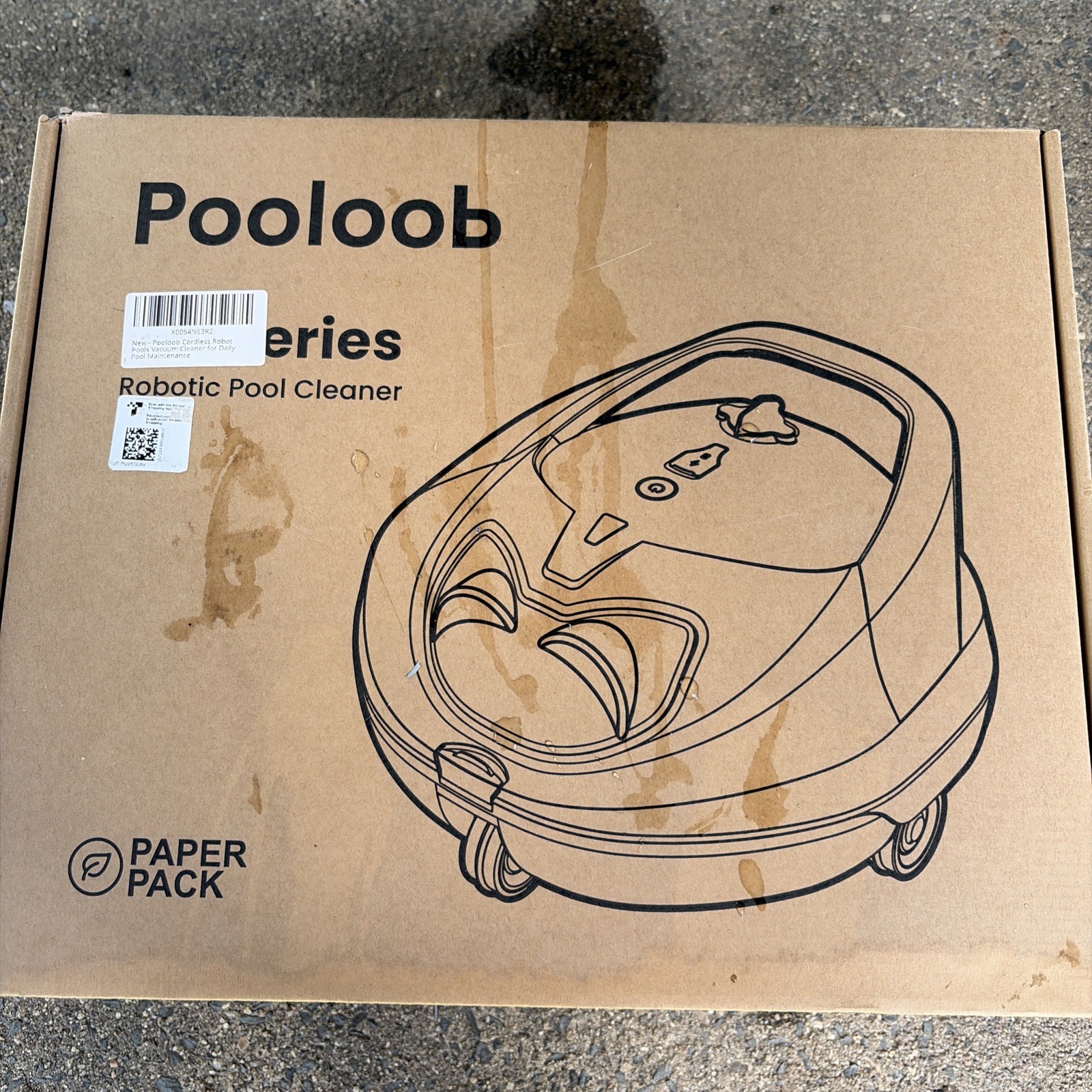 Pooloob Pool Vacuum Cleaner With Box