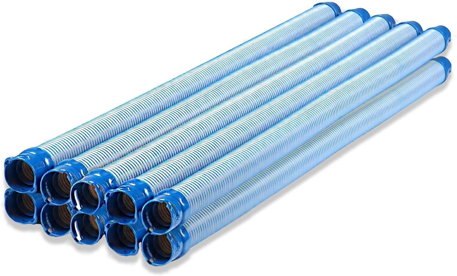 10 Pack Pool Cleaner Hose for Zodiac X7 T3 T5 MX6 MX8, 39&Prime; Twist Lock Hoses