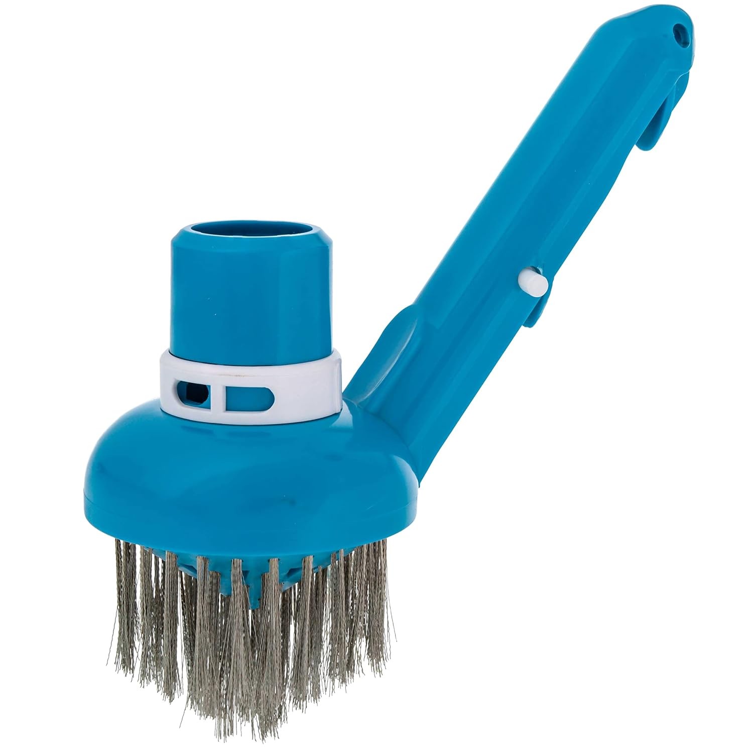 Adjustable Pool Vacuum Brush Swimming Pool Corner Vacuum Brush with Vac Ring