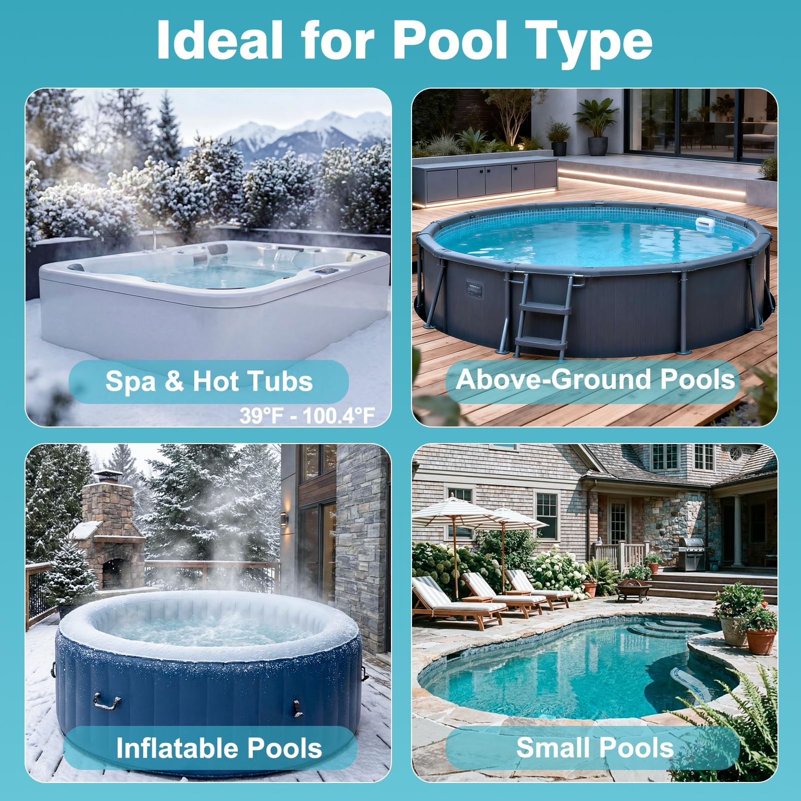Handheld Spa Hot Tub Vacuum, Cordless Small Above Ground Pool Vacuum Cleaner …