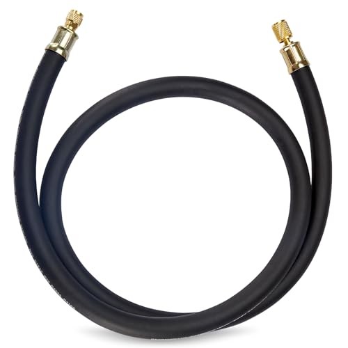 Upgraded 1/2&Prime; Diameter Hvac Vacuum Hose Fitting High-Flow 3/8&Prime; to 1/4&Prime;