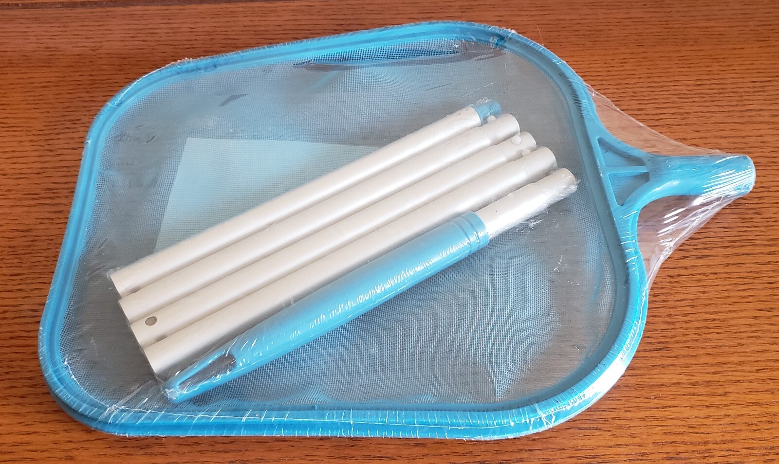 Swimming Pool Spa Pond 4 Foot Leaf Skimmer Net Aluminum Pole Sections Fine Mesh