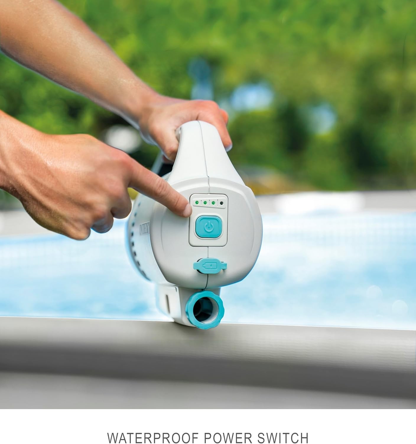 Intex ZR200 Rechargeable Cordless Pool & Spa Vacuum Cleaner Handheld 28627E