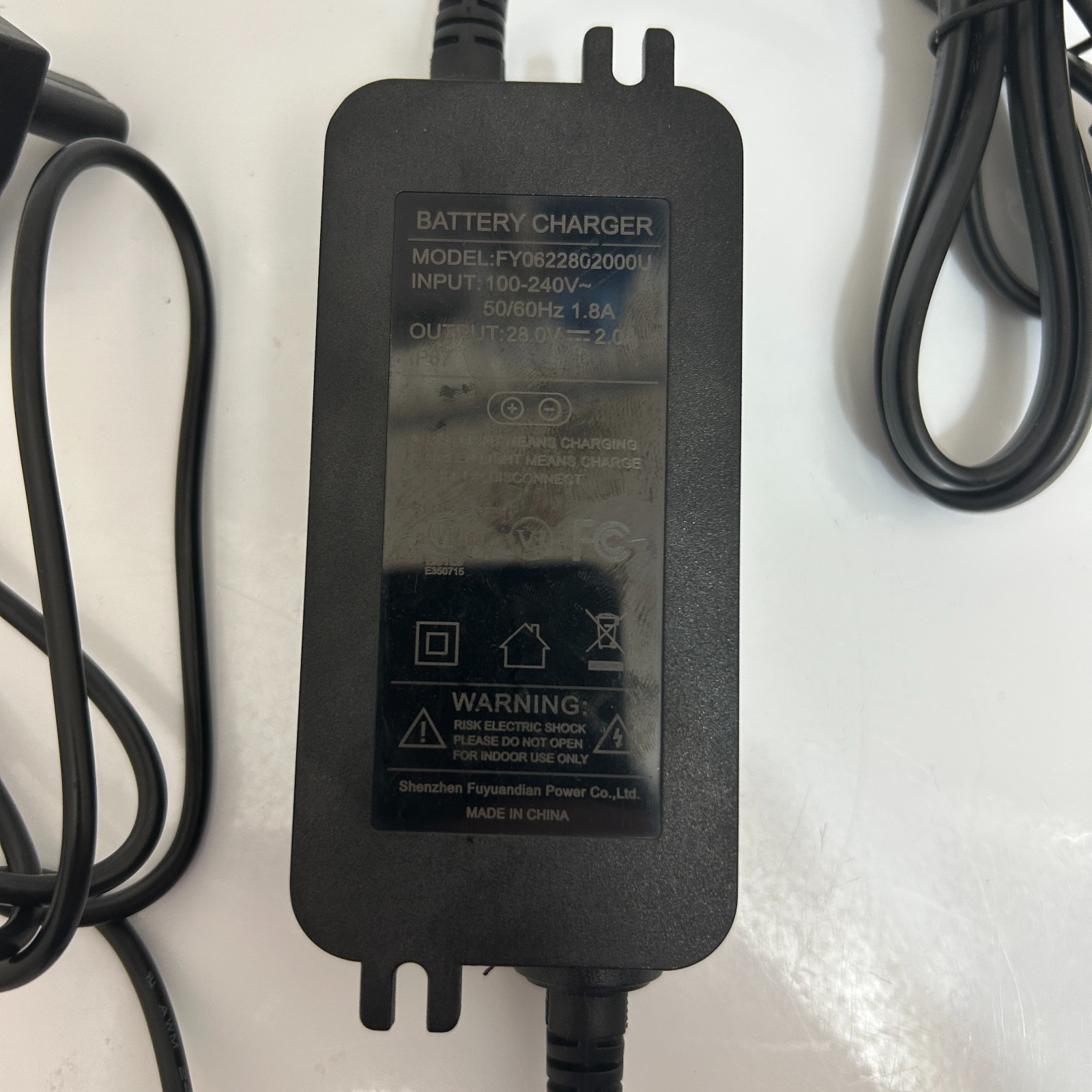 Charger for Seauto SAT20PRO Cordless Wall Climbing Robotic Pool Cleaner