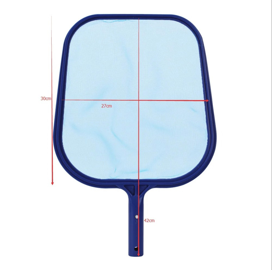 1PC Leaf Rake Mesh Frame Net: Pool Spa Skimmer Cleaner for Debris Removal – NEW