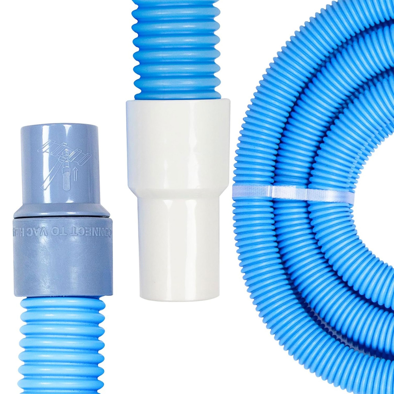 Swimline Hydrotools Spiral Vacuum Hose for Inground Pools, 1.5&Prime; x 30&prime;(Open Box)