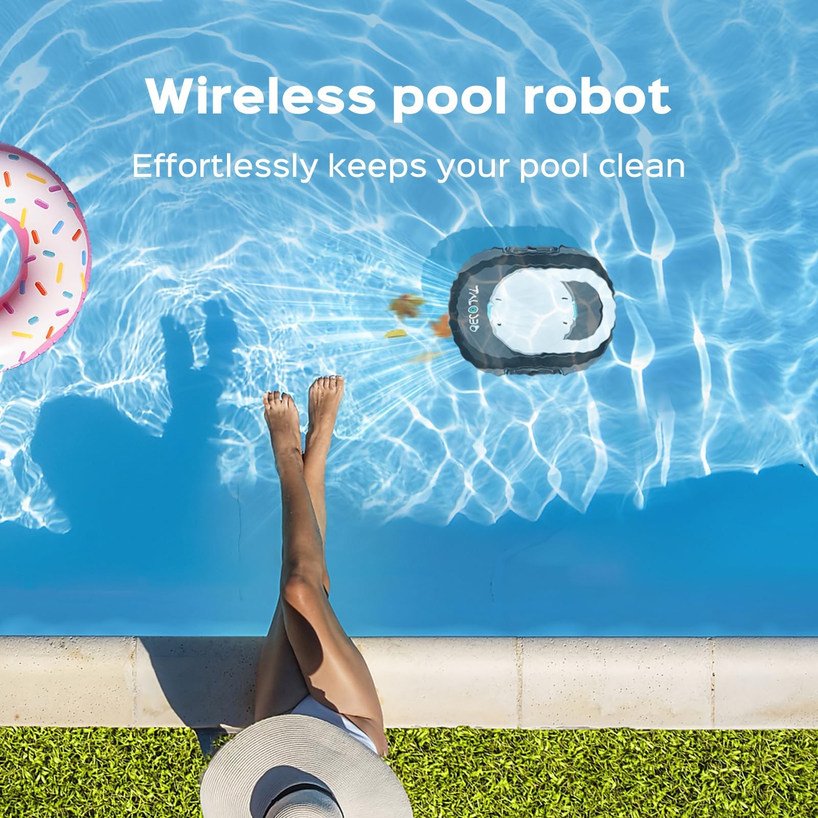 2026 Upgrade Talosbo S1 Pro Robotic Pool Above-Ground Pool Cleaner 120 Mins