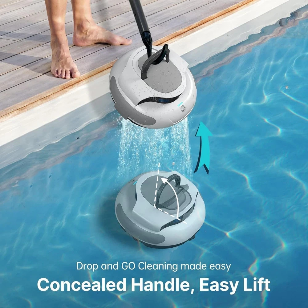 Self-Parking Automatic Pool Vacuum for up to 35 Ft Inground & Above-Ground Pools