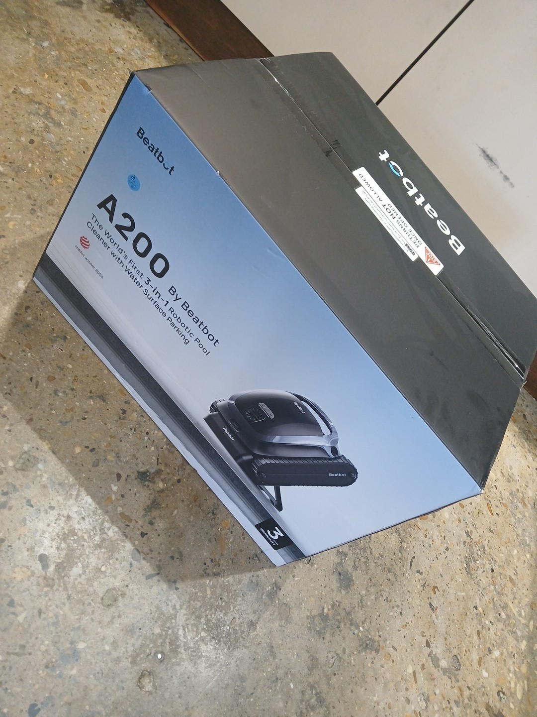Beatbot A200 3-in-1 Robotic Pool Cleaner Black – New In Box