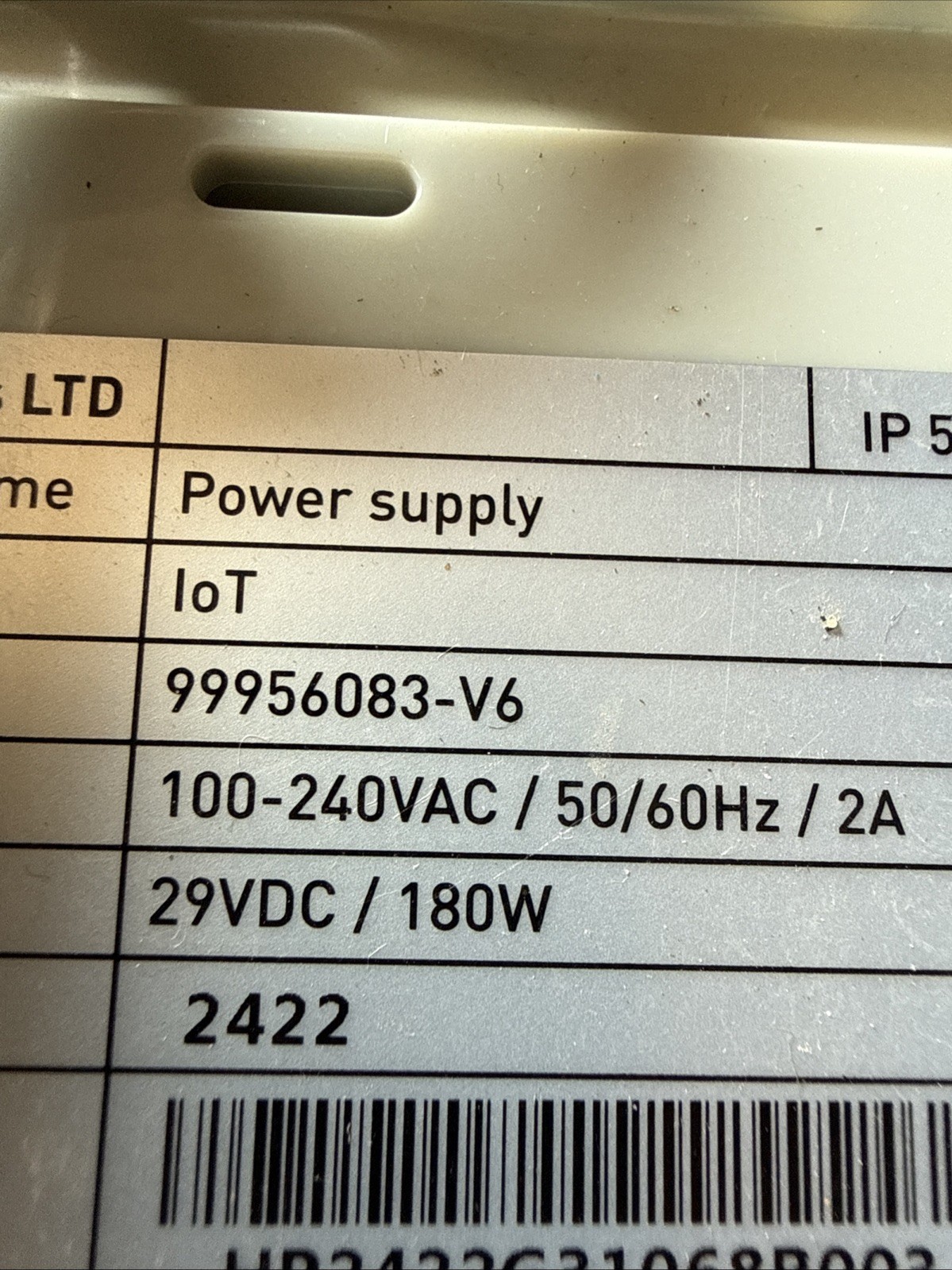 Dolphin Maytronics OEM Power Supply 99956083‑V6 Wi‑Fi CC Plus Only Used
