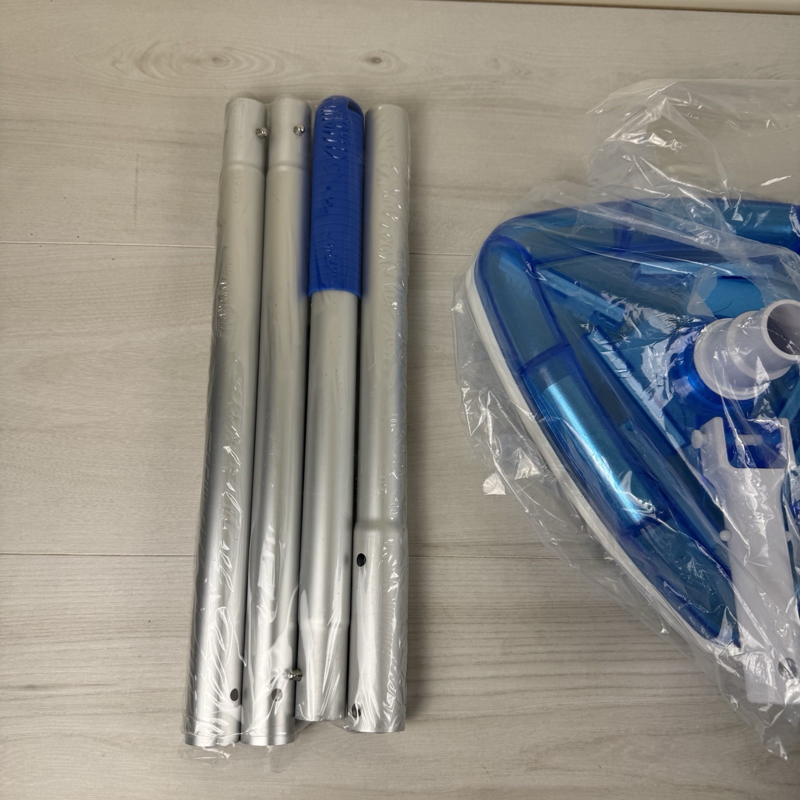 3 Pcs Swimming Pool Cleaning Kit 1-1/4 Inch x 18 ft Pool Vacuum Hose…