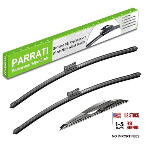 Windshield Wiper Blades for Mazda CX-9 2016-2025, 3 Pack | 24/18 Inch Front