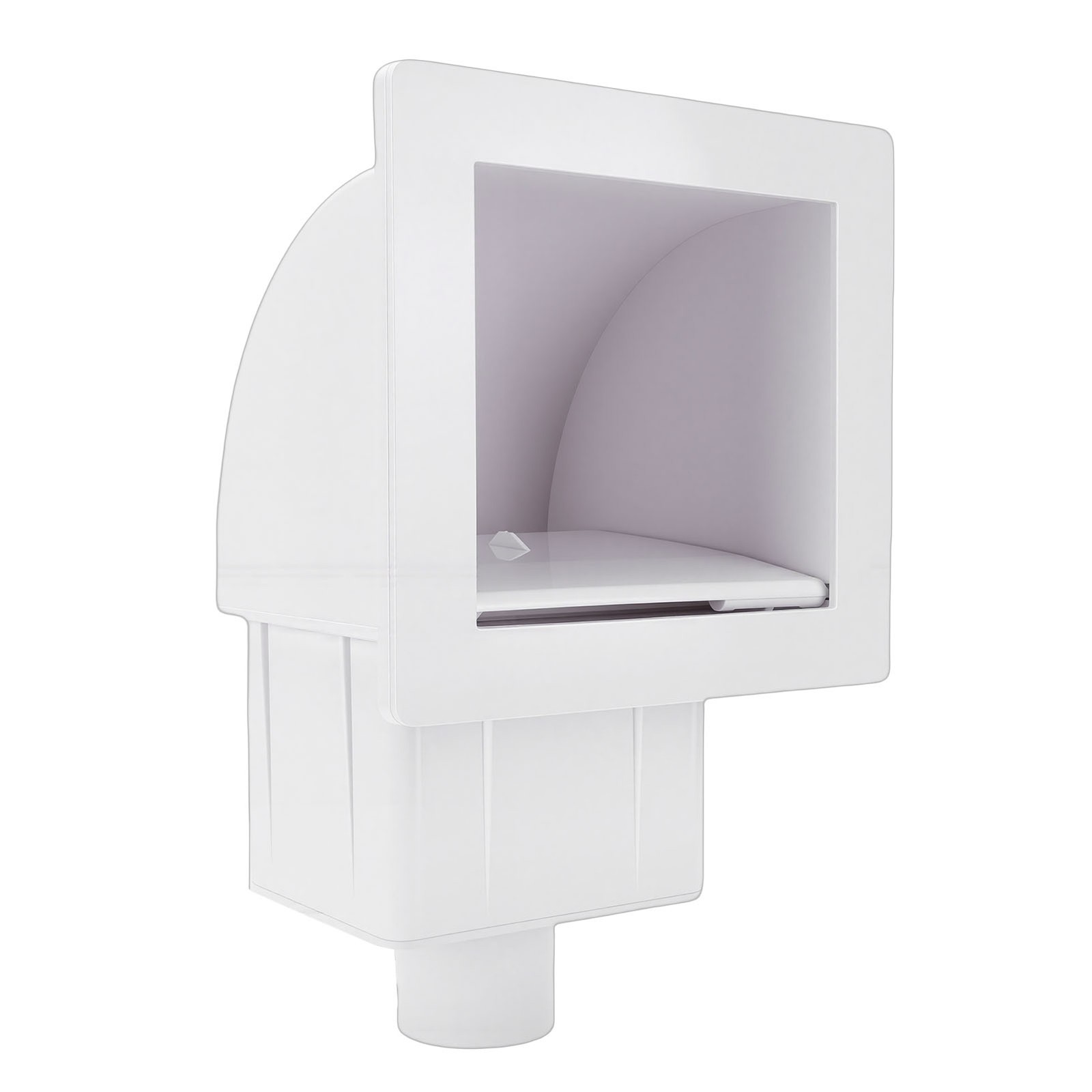 Efficient Thru Wall Skimmer For Easy Pool Cleaning – ABS Material Recommended