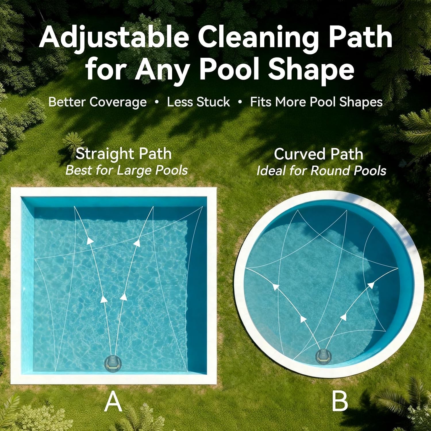 S1 Dual-Motor Pool Vacuum: Lightweight, Efficient & Cordless Cleaning Solution