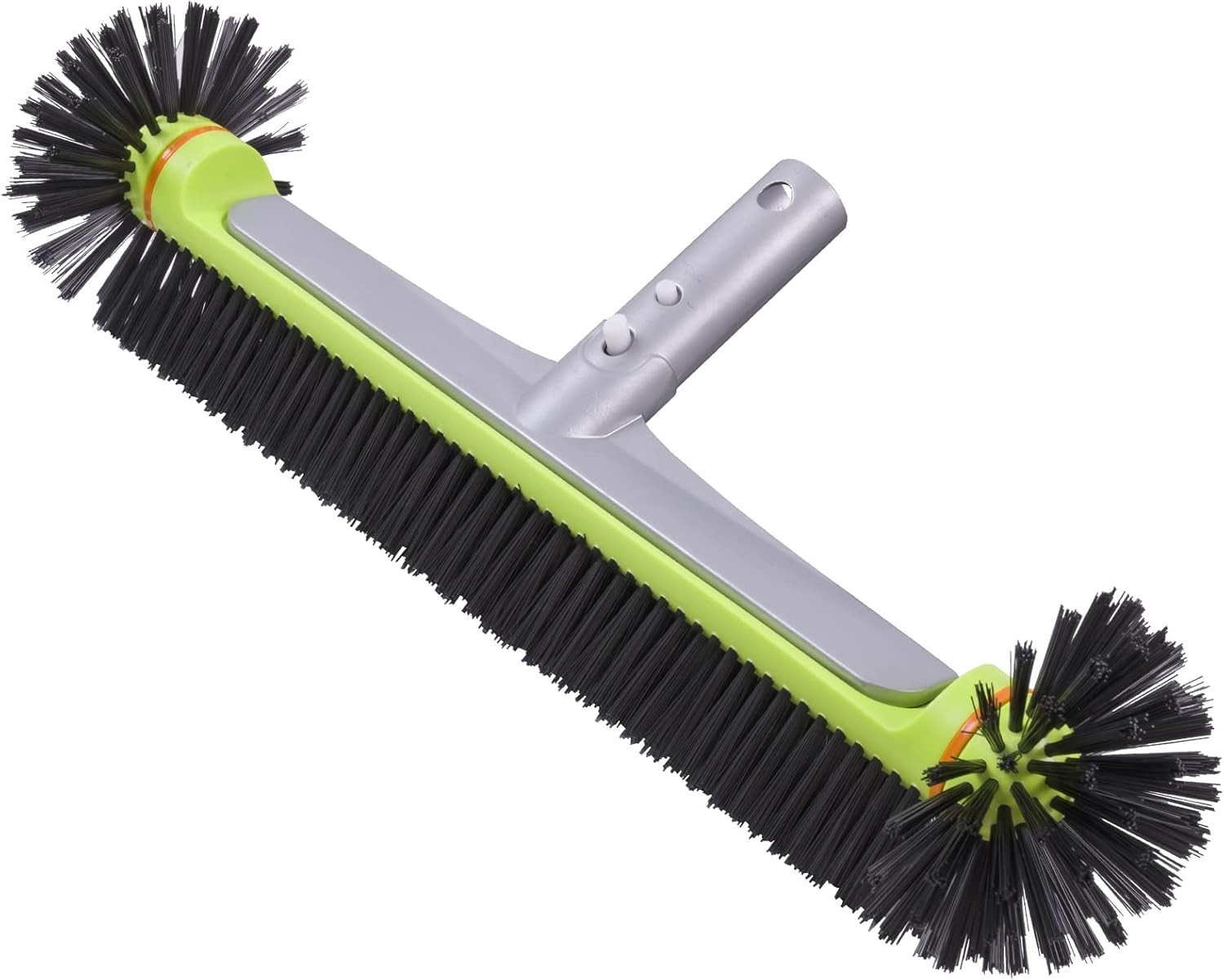 Heavy Duty Pool Wall Cleaning Brush with Aluminum Handle
